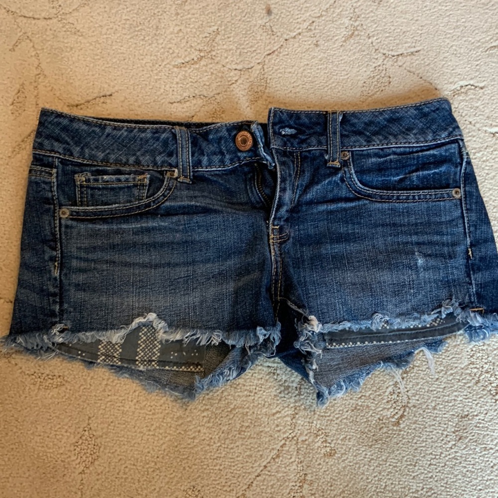 American eagle jean shorts